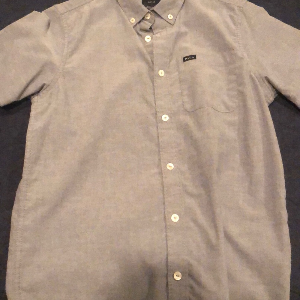 Light Denim RVCA button up